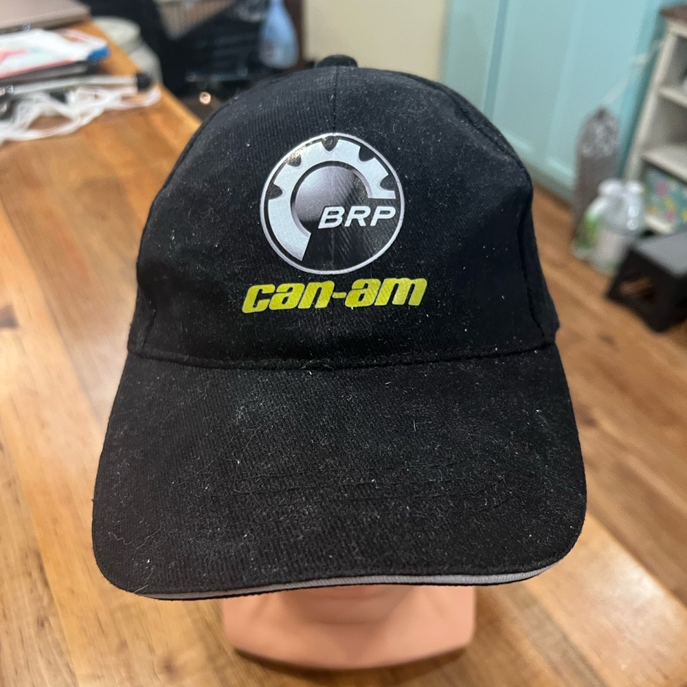 Black And Yellow Brp Can-Am Hat